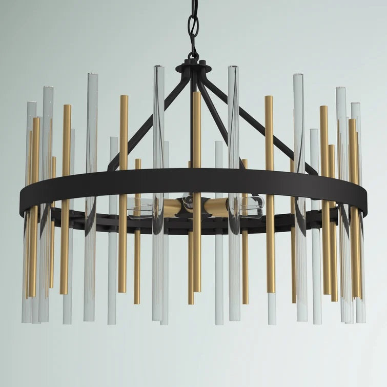 Danner 6-Light Unique Drum Chandelier