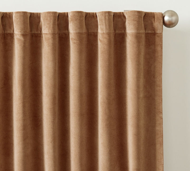 Velvet Twill Blackout Curtain-108"