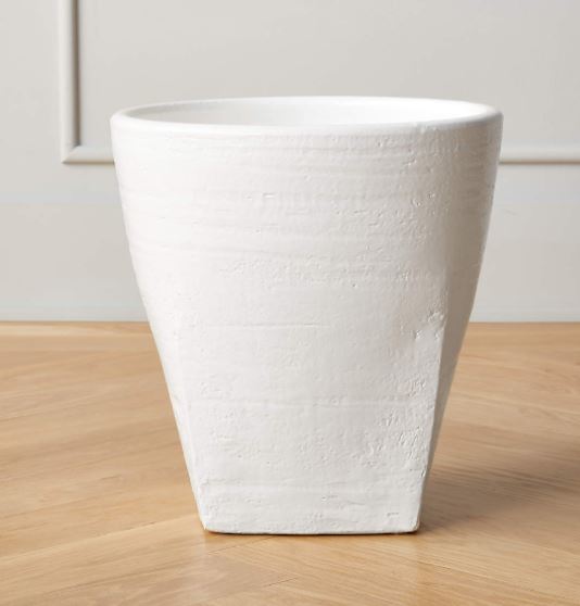 Virgil Matte White Planters