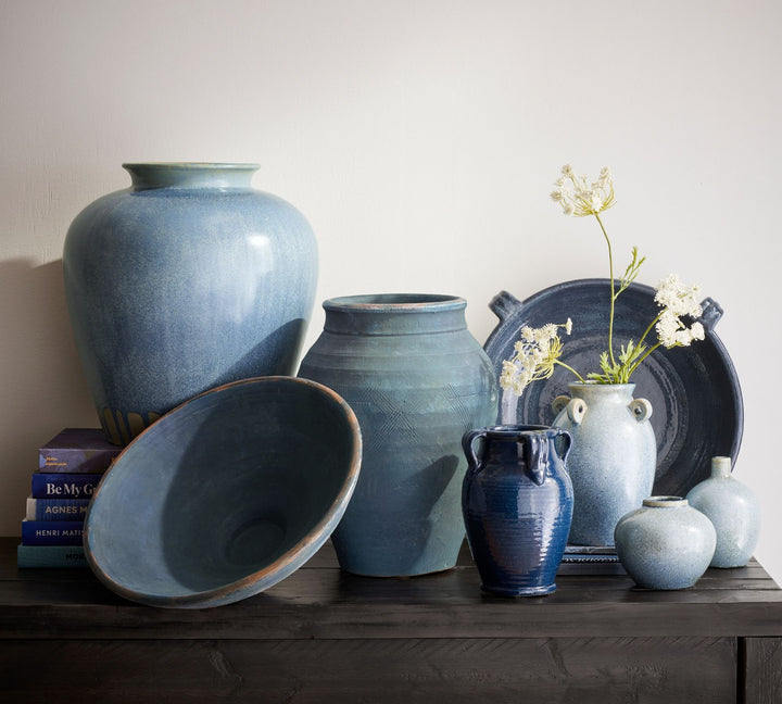 Indigo Artisan Handcrafted Bowl
