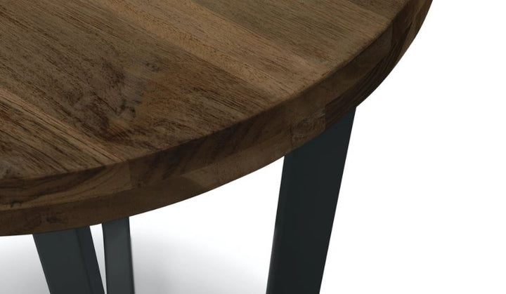 Toba Vintage Brown Side Table