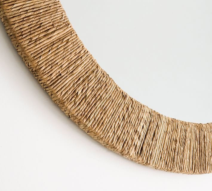 Malibu Round Rope Wall Mirror