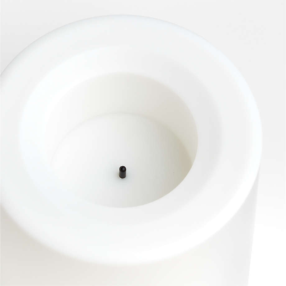 Indoor and Outdoor 3x6 Pillar Candle with Timer