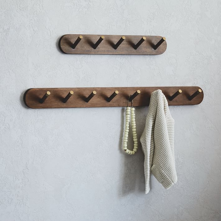 Mid Century Wall Rack Acorn