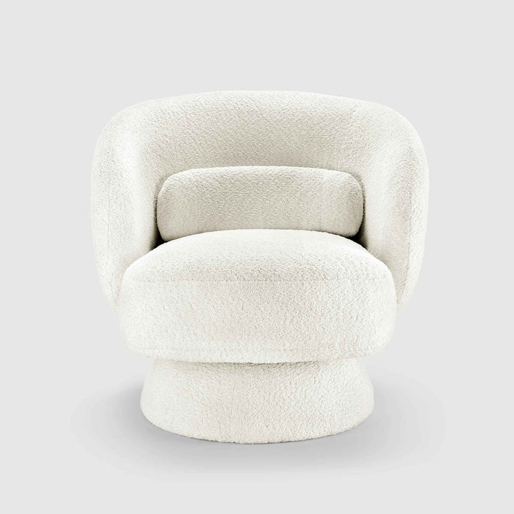 Saboor Modern Style Swivel Accent Chair and Barrel Chair