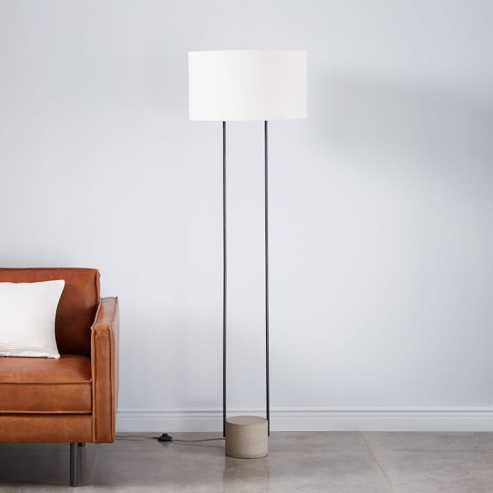 Industrial Outline Floor Lamp