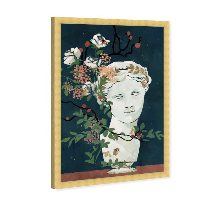 Oliver Gal Delicate Framed Art