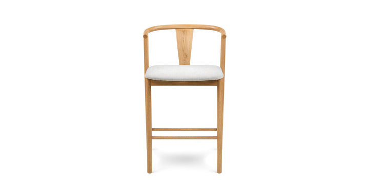 Fonra Santolina Gray Oak Counter Stool