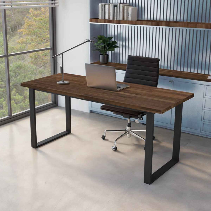 Gladys Acacia Solid Wood Butcher Block Countertop for DIY Workbench Top Dining Table Top