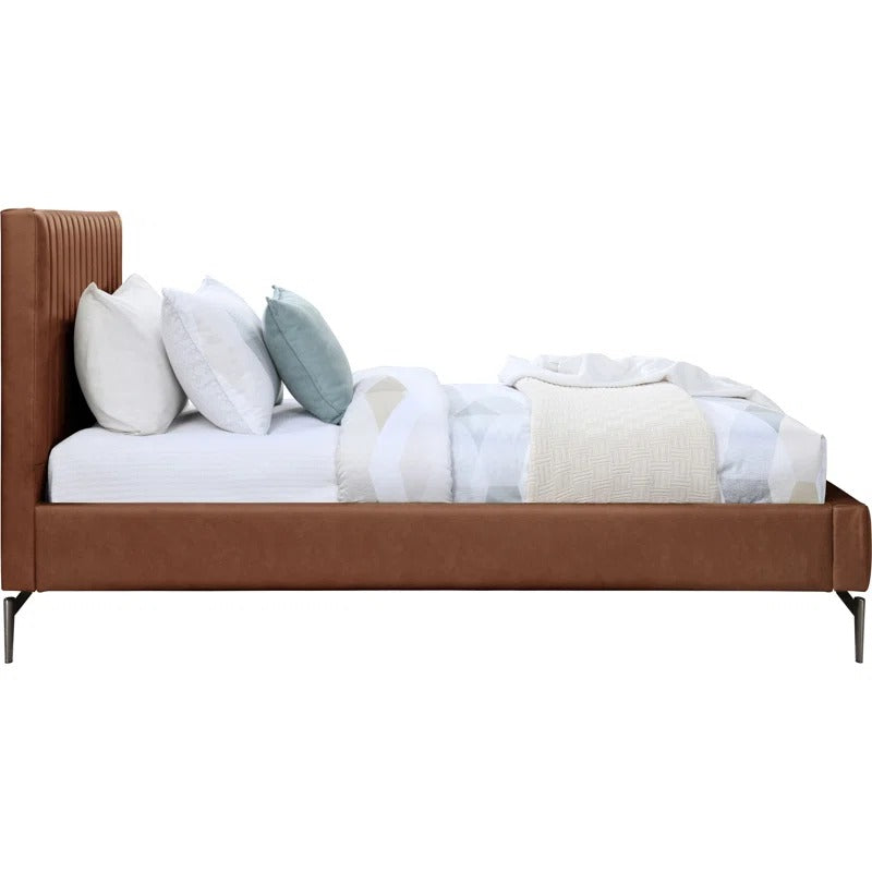 Gallo Upholstered Panel Bed Twin