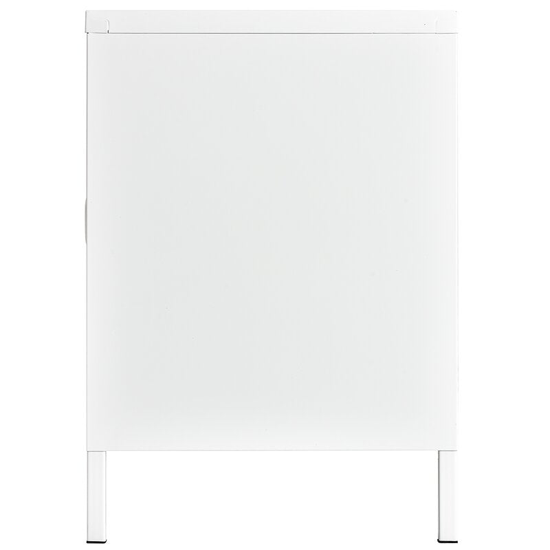 Metal 3 Door Accent Cabinet