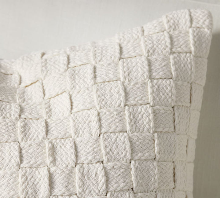 Basketweave Pillow Cover No Insert-20''x20''