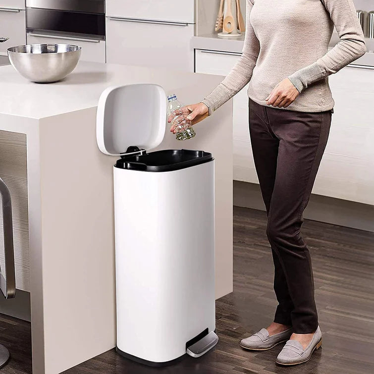 50 Gallons Steel Step On Trash Can