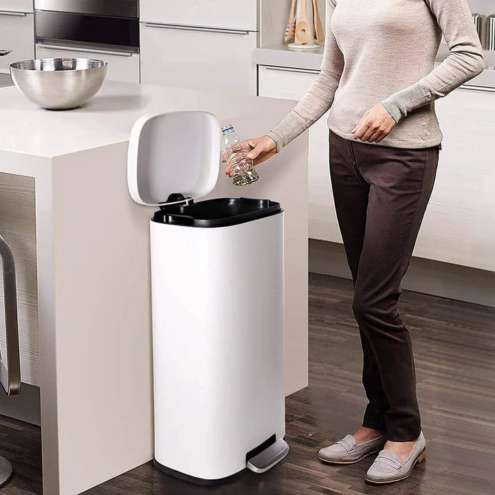 50 Gallons Steel Step On Trash Can