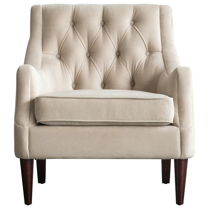 Brianna Wide Tufted Armchair