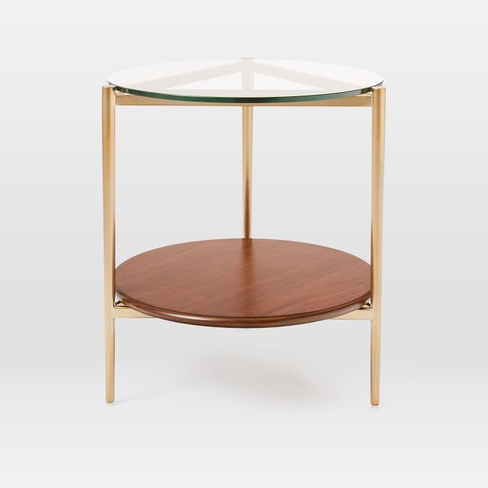 Mid Century Art Display Side Table