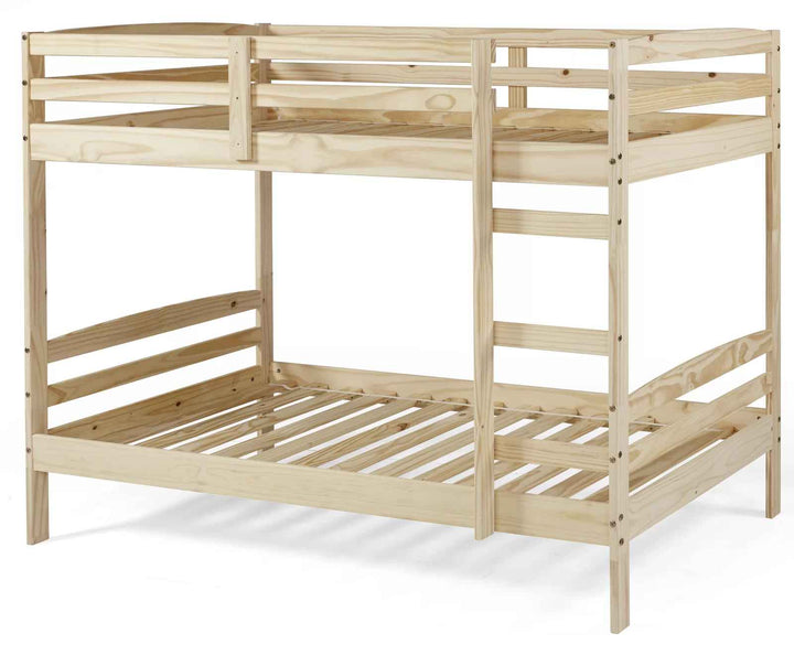 Plumerville Solid Wood Standard Bunk Bed-Twin