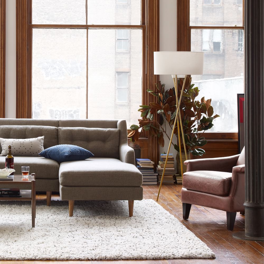 Mid Century Tripod Floor Lamp