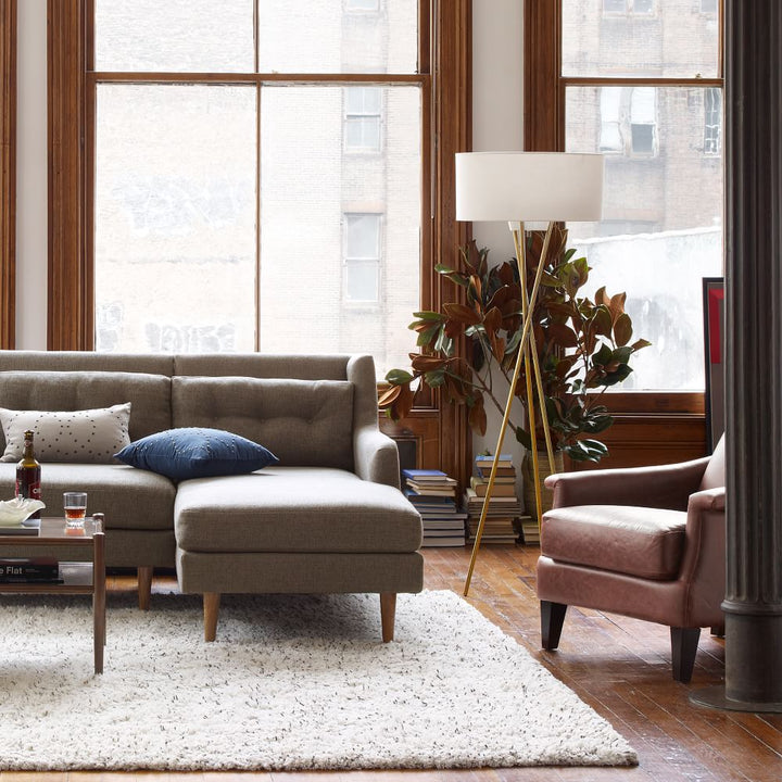 Mid Century Tripod Floor Lamp