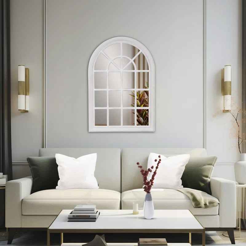 Merkley Solid Wood Arch Mirror