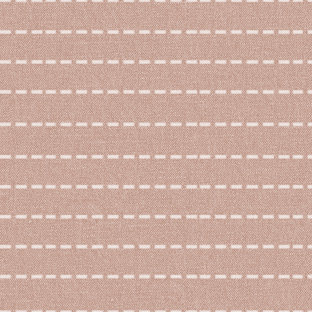 Chambray Tack Stripe Blackout Curtain