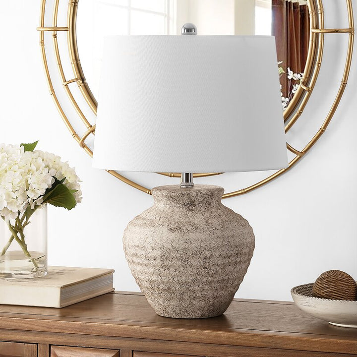 Adstock Light Gray Table Lamp