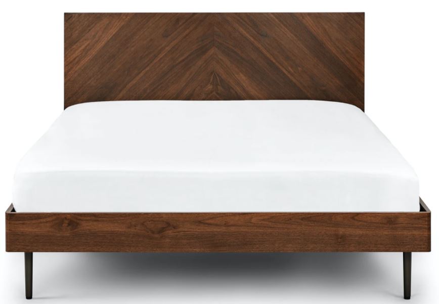 Nera Walnut Bed-Queen