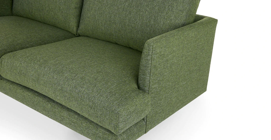 Burrard Forest Green Loveseat