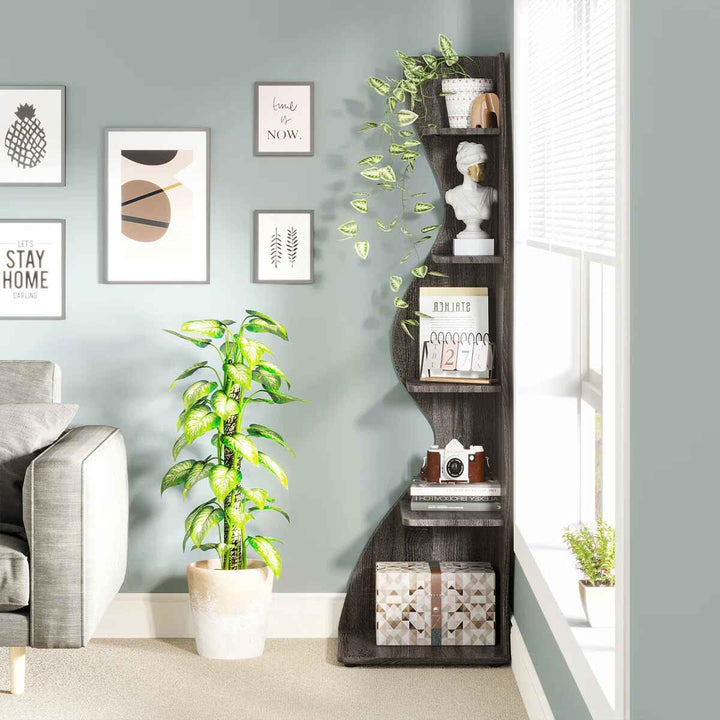 Arhab Corner Bookcase