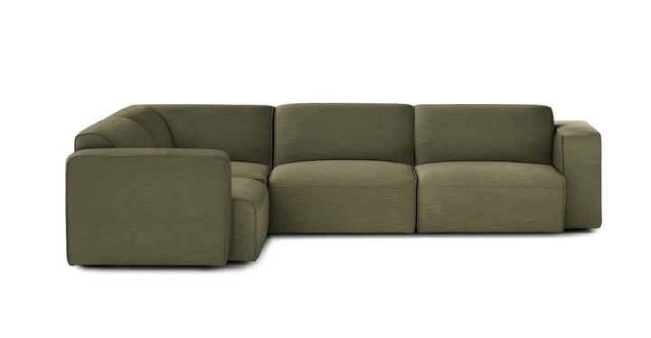 Sanna Magnet Green Right Corner Sectional