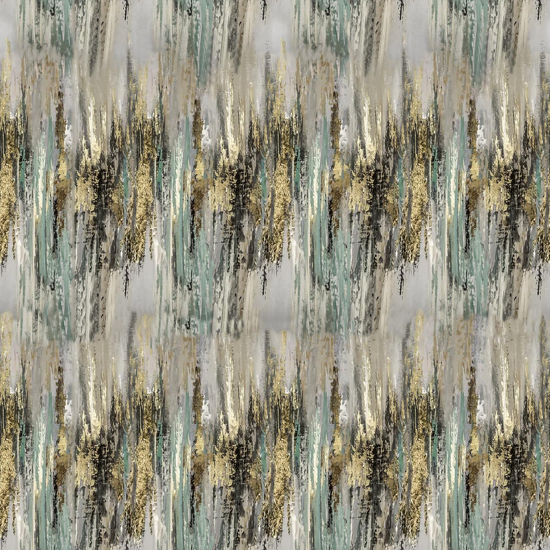 Dripping Gold I Lumbar Pillow With Insert-20"x14"