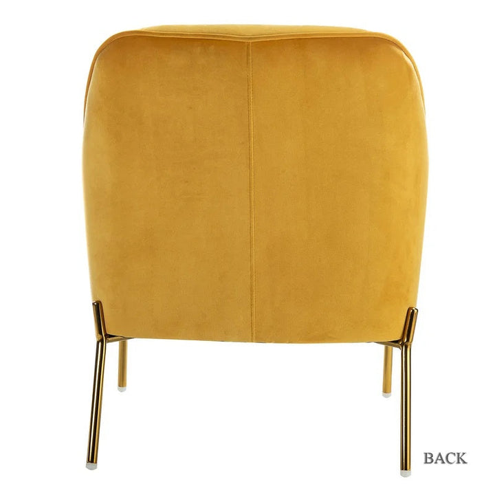 Dallin Wide Tufted Velvet Armchair