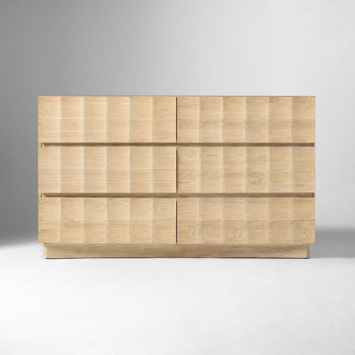 Luisa Carved 6 Drawer Dresser