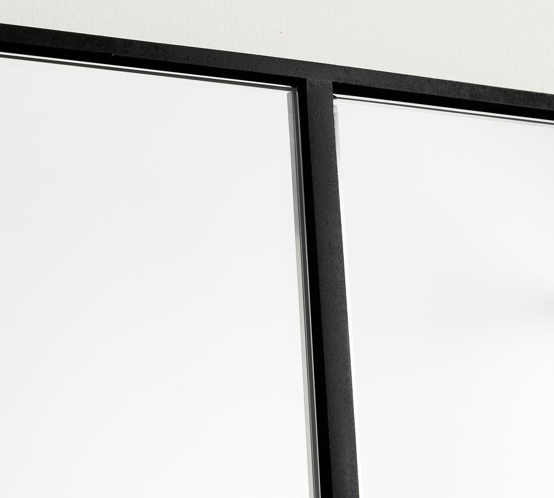 Hayes Paned Rectangular Mirror