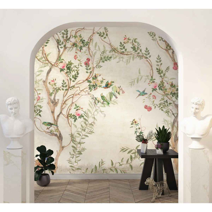 Sreshta Chinoiserie Wall Mural-100"x150"
