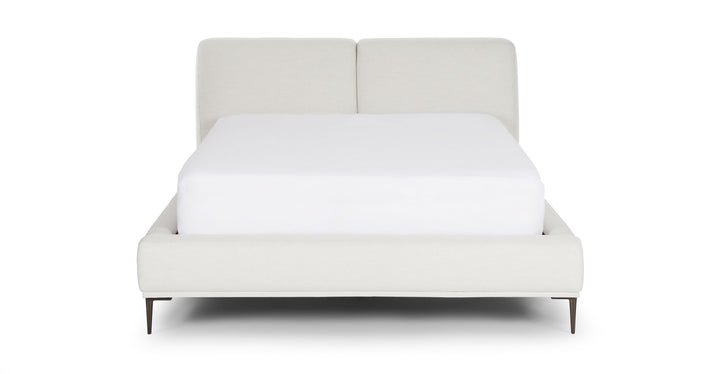 Abisko Quartz White Bed Queen