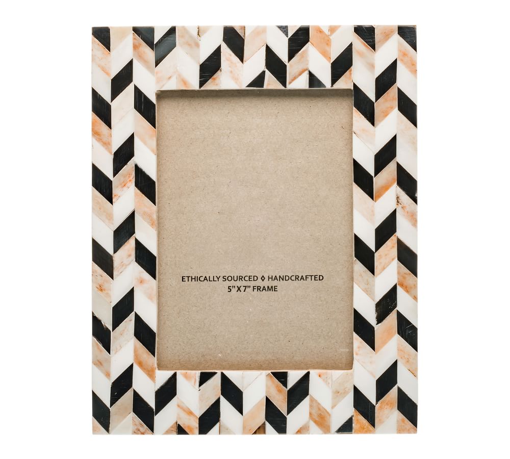 Neha Bone Picture Frame Brown/Black