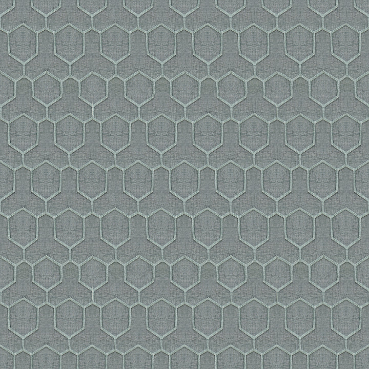 Honeycomb Jacquard Curtain Stormy Sea 84