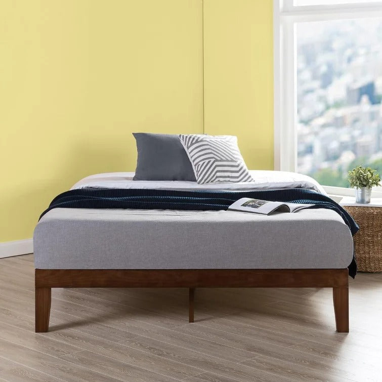 Harlow Full Double Solid Wood Platform Bed