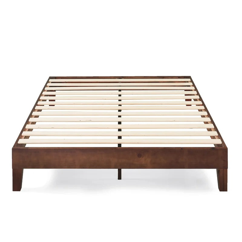 Harney Solid Wood Low Profile Platform Bed