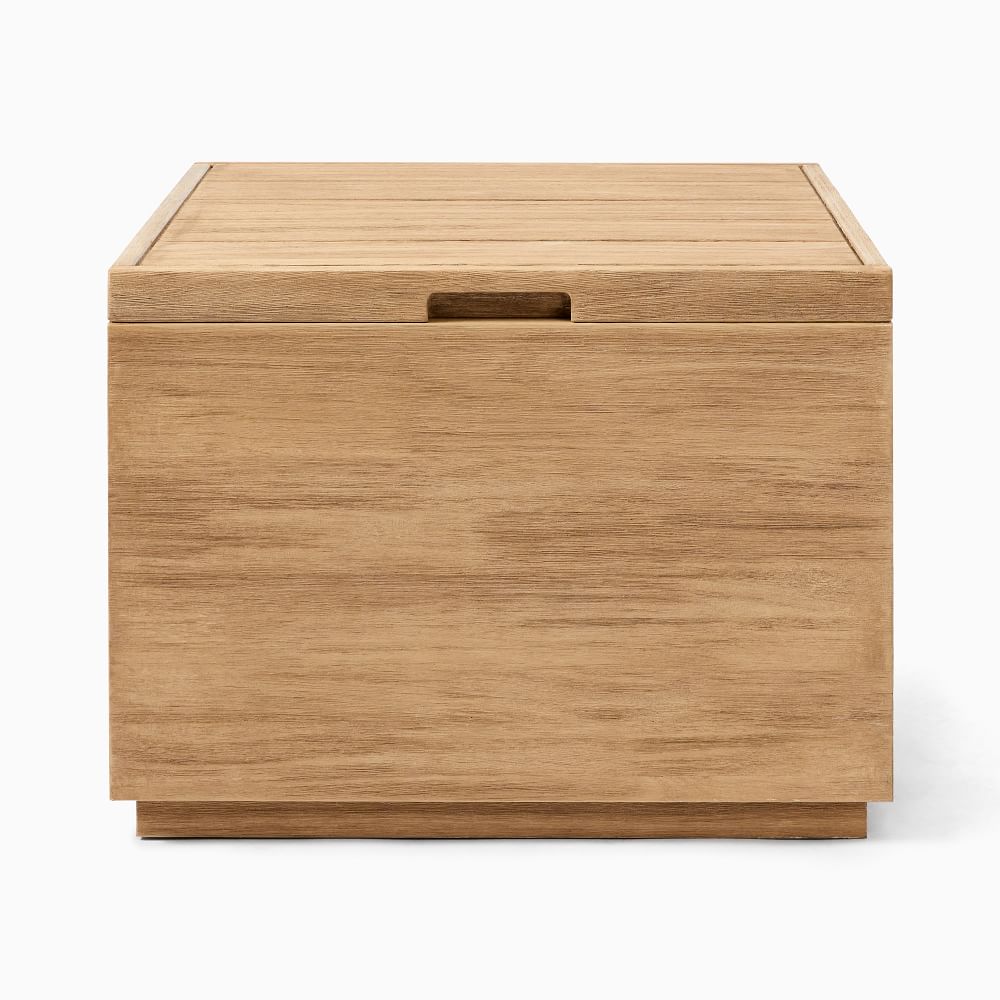 Volume Outdoor Square Storage Side Table