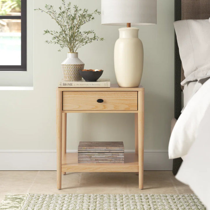 Hilma 1 Drawer Nightstand