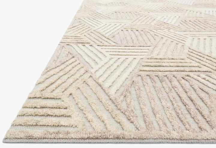 Ehren Rug in Oatmeal and Ivory-7'9"x9'9"