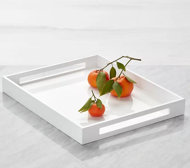 GRANT WHITE SERVING TRAY