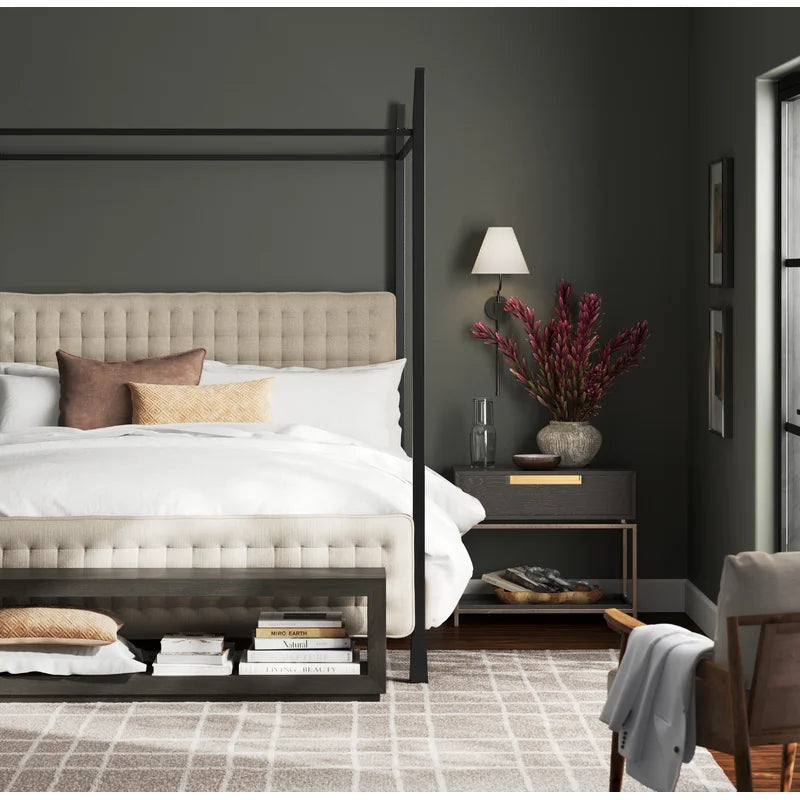 Gretchen Cotton Lumbar Pillow Cover with Insert-13"x21"