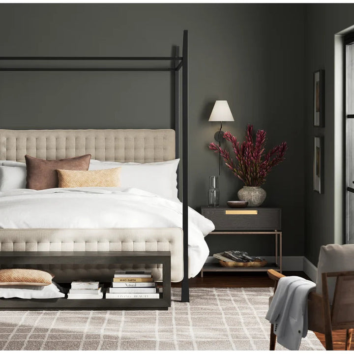 Gretchen Cotton Lumbar Pillow Cover with Insert-13"x21"