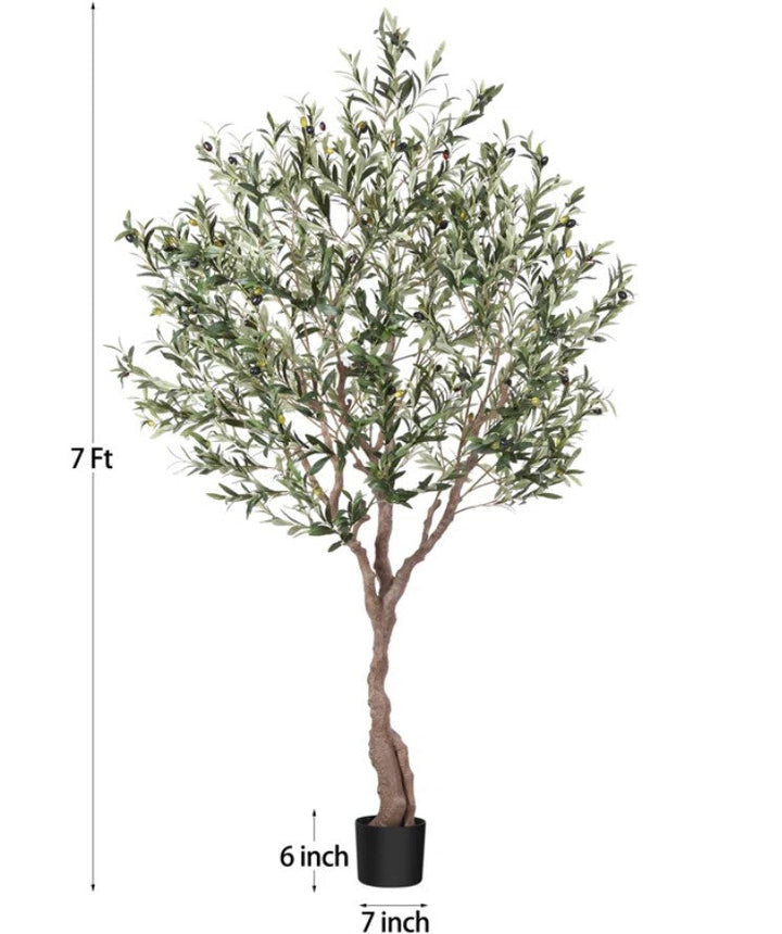 Adcock Faux Olive Tree in Pot