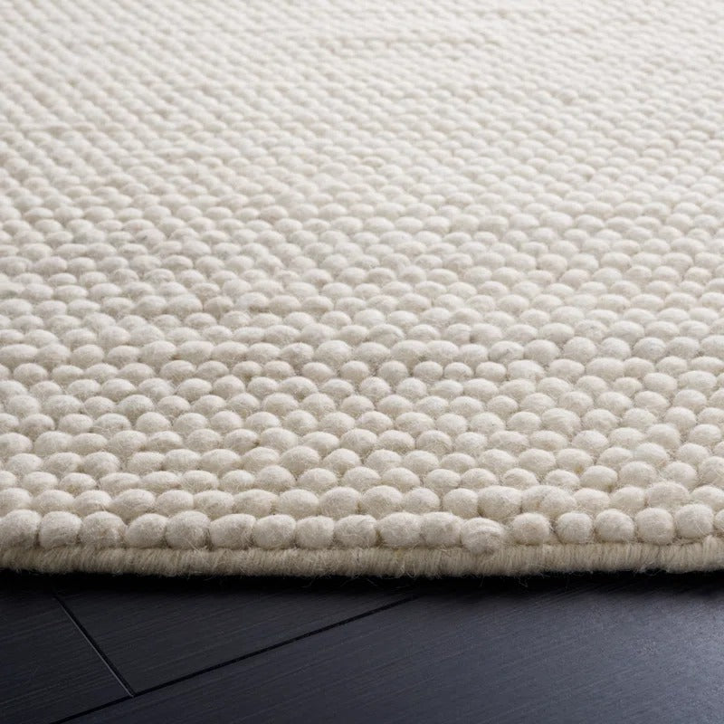 Elle Handmade Ivory Rug