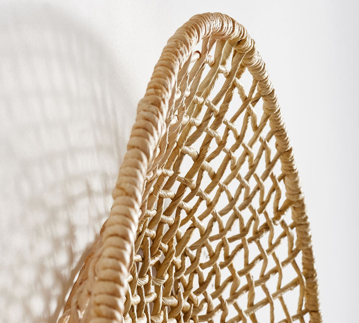 Asha Abaca Wall Basket Large