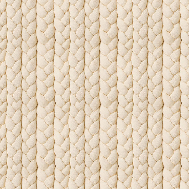 Braided Jersey Pillow Cover